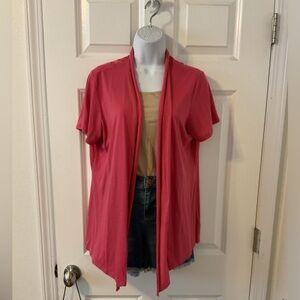 Short sleeve cardigan
